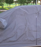 چادر خودرو مخصوص مازراتی لوانته | ضدآب 100٪ | زیپ راننده | نقرهای مات