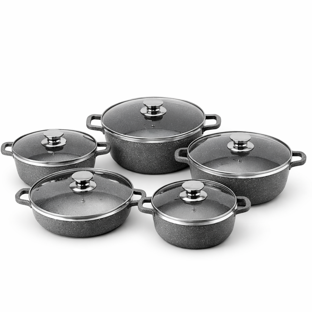 سرویس قابلمه گرانیتی فورته 8 پارچه مدل آیکون